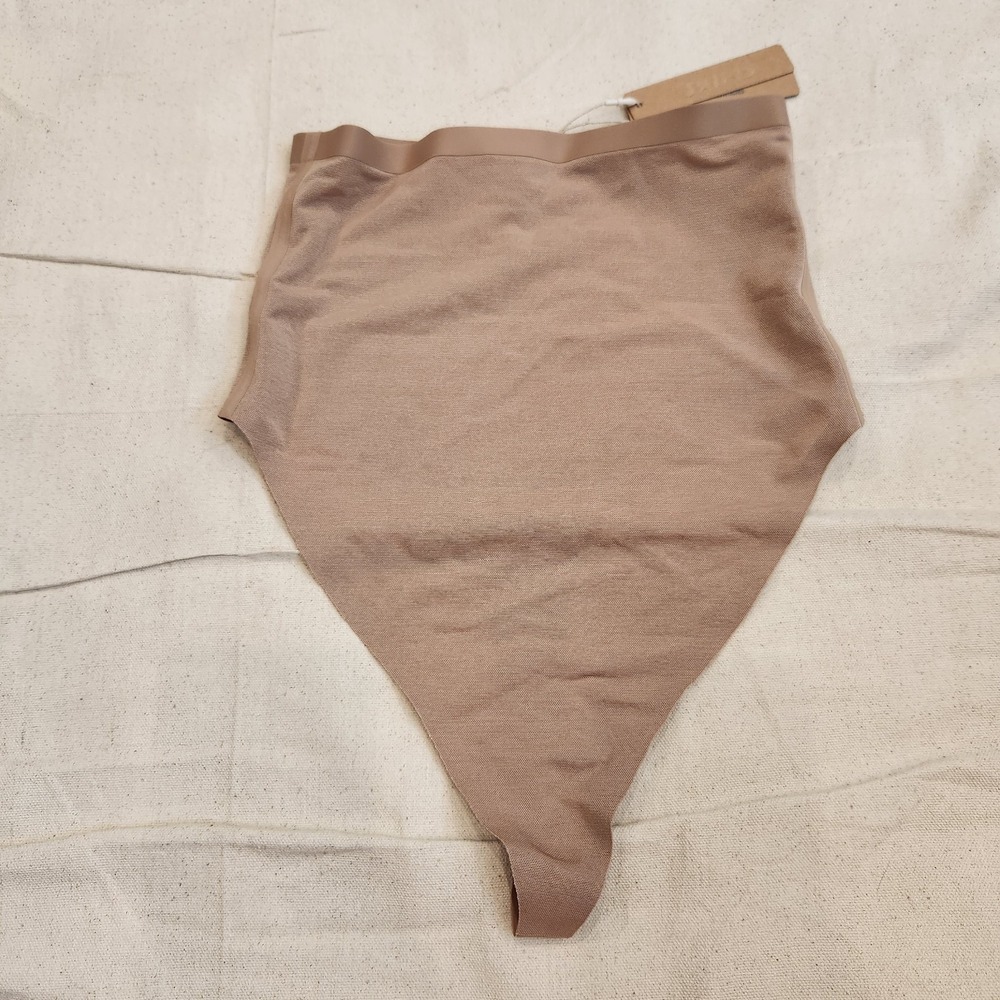 New Skims Sculpting Power Mesh High Waist Thong M Sienna Medium SH-HWT-0251